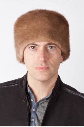 Mink fur hat